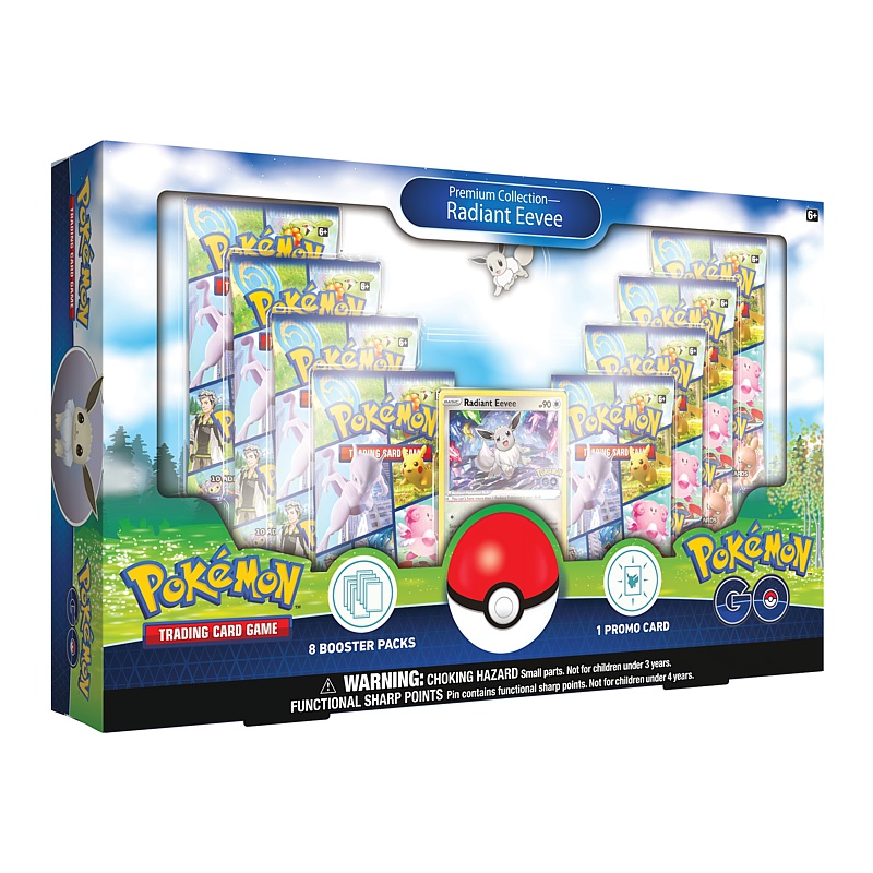Trading Cards: Pokémon GO Radiant Eevee Premium Collection, english