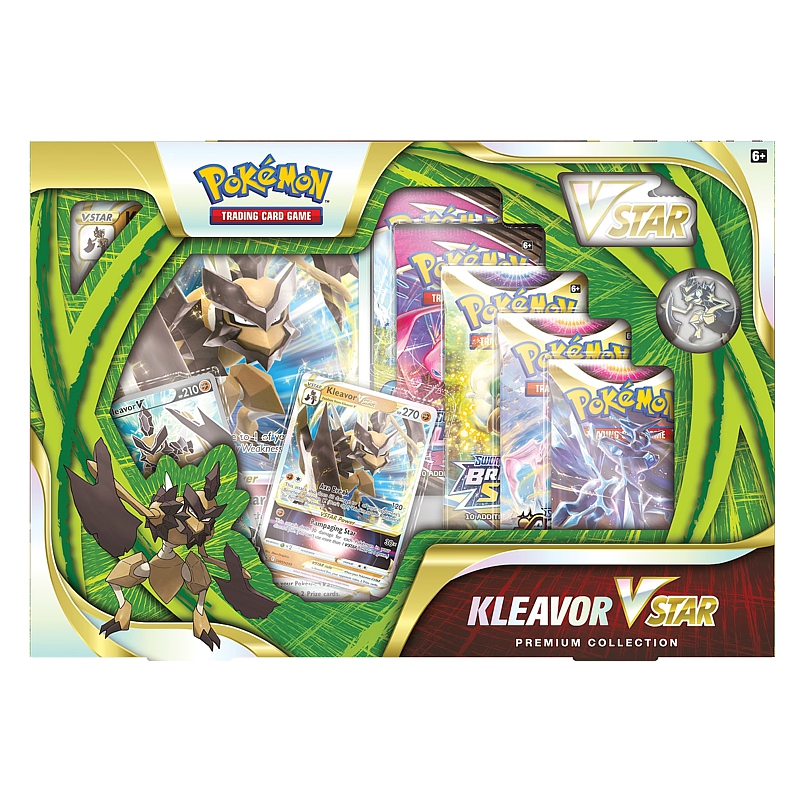 Trading Cards: Pokémon Kleavor VSTAR Premium Collection, english