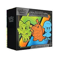 Trading Cards: Pokémon Karmesin&Purpur Paldea Top-Trainer-Box, deutsch