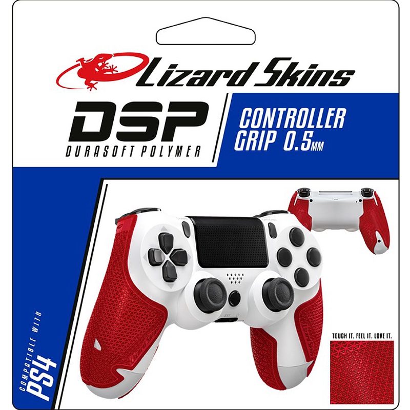 Controller Grip für PS4 Dual Shock 4, crimson rot (Playstation 4)
