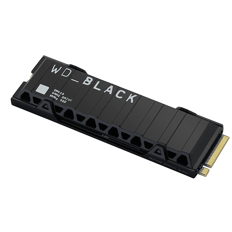 SSD M.2, 2TB, WD Black SN850 mit Kühlkörper (für Playstation 5) (Playstation 5)