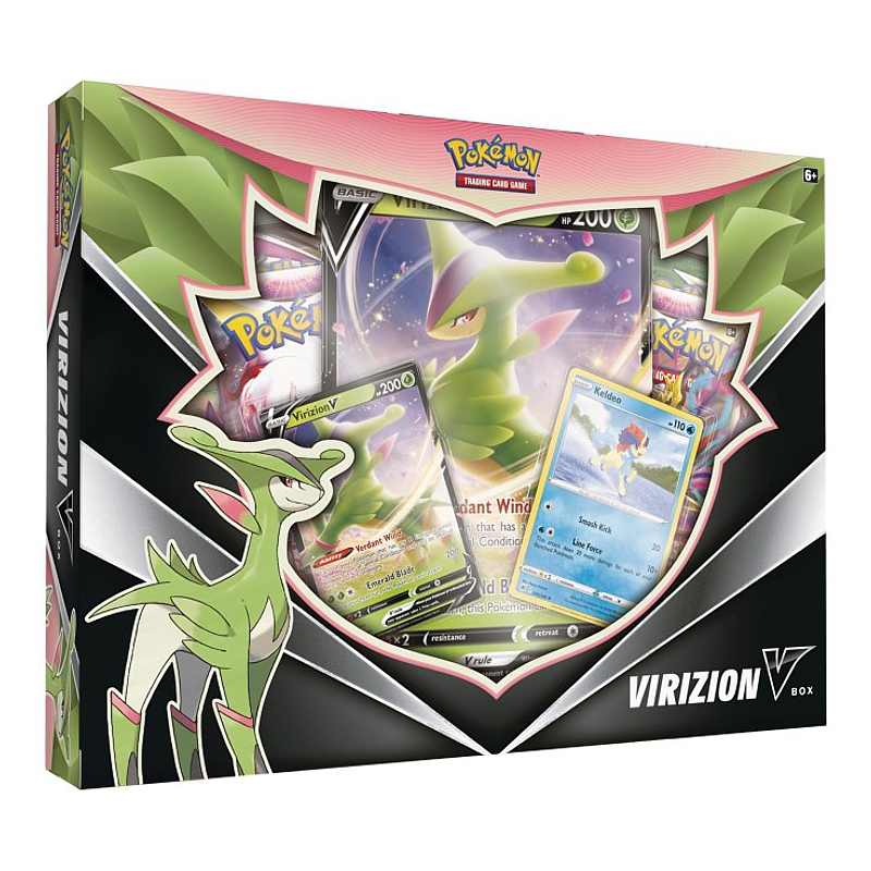 Trading Cards: Pokémon Virizion-V Box, english