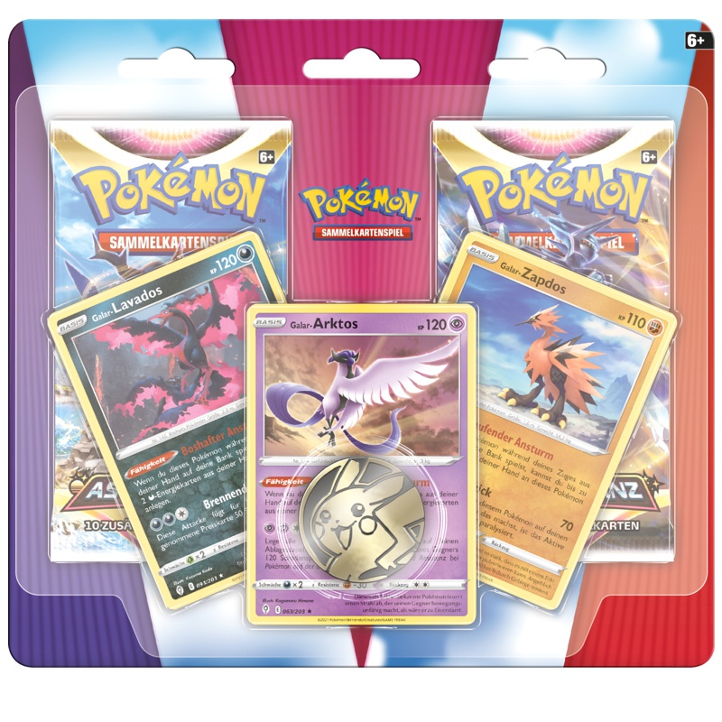 Trading Cards: Pokémon Enhanced Blister Booster Doppelpack, deutsch