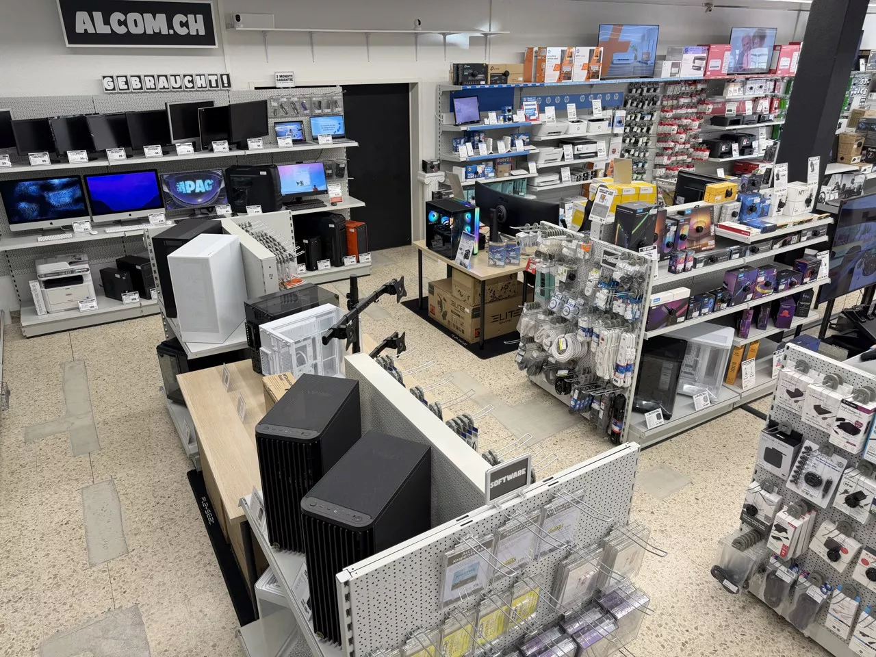 Ladenbilder ALCOM Electronics Lachen