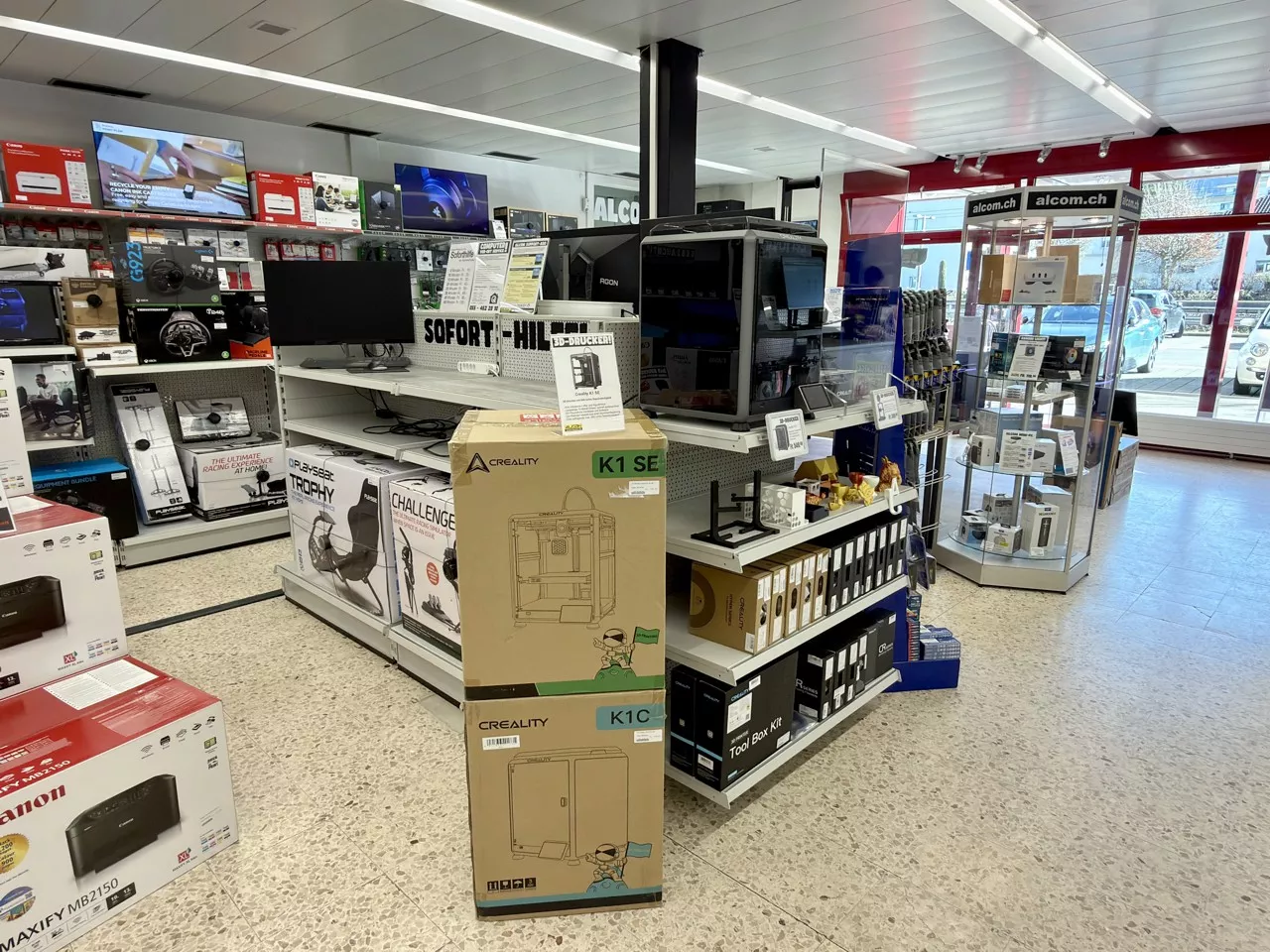 Ladenbilder ALCOM Electronics Lachen