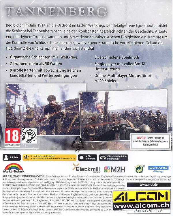  WWI: Tannenberg - Eastern Front for PlayStation 5