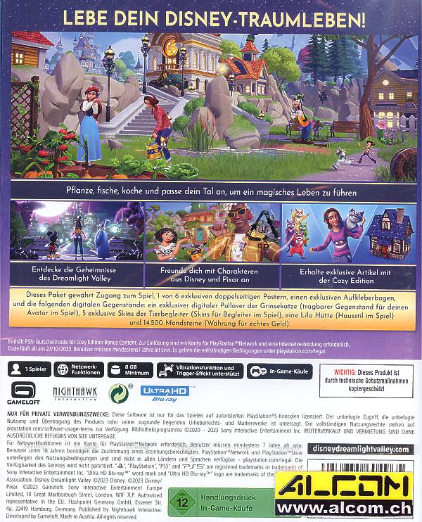 Disney Dreamlight Valley - Cozy Playstation online Edition für 5 jetzt kaufen
