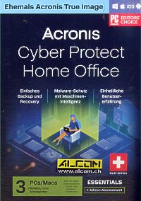 Acronis Cyber Protect Home Office Essentials, 1 Jahr, 3 PCs