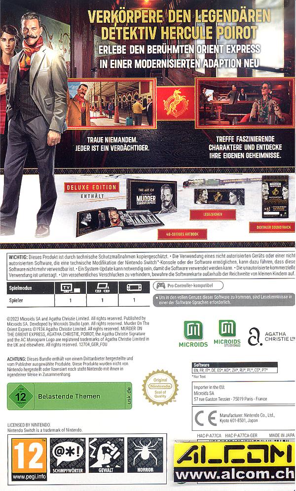 Orient Deluxe Switch für kaufen Christie: Nintendo Agatha Express online Edition Mord - im jetzt